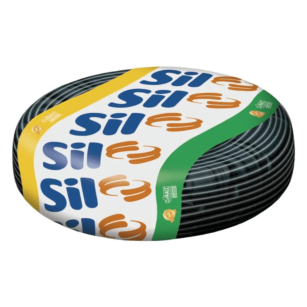 Cabo Flexivel Sil 750V 25Mm Preto 100 Metros