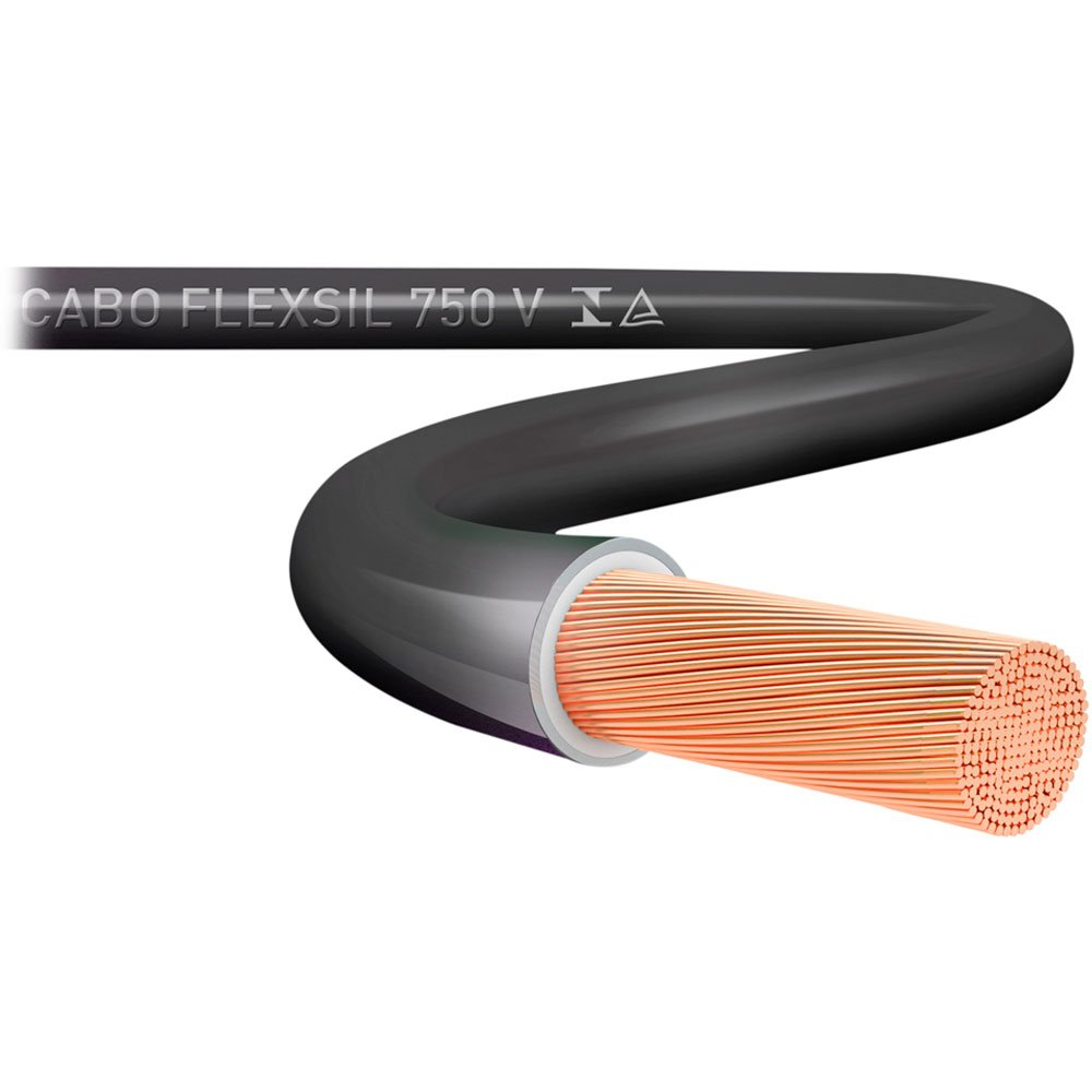 Cabo Flexivel Sil 750V 25Mm Preto 100 Metros