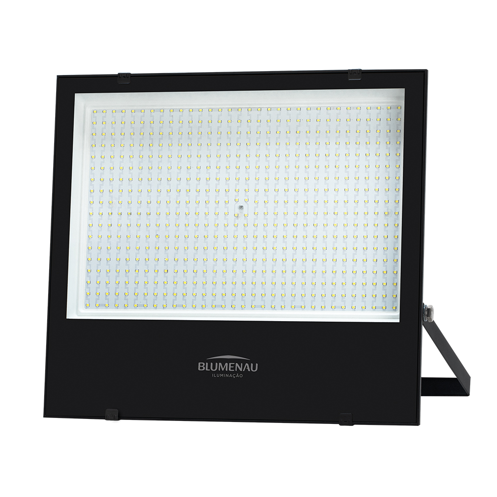 Refletor Led 500w Ip66 Alumínio Prova D'água Holofote Luz Frio 6500k Blumenau Bivolt
