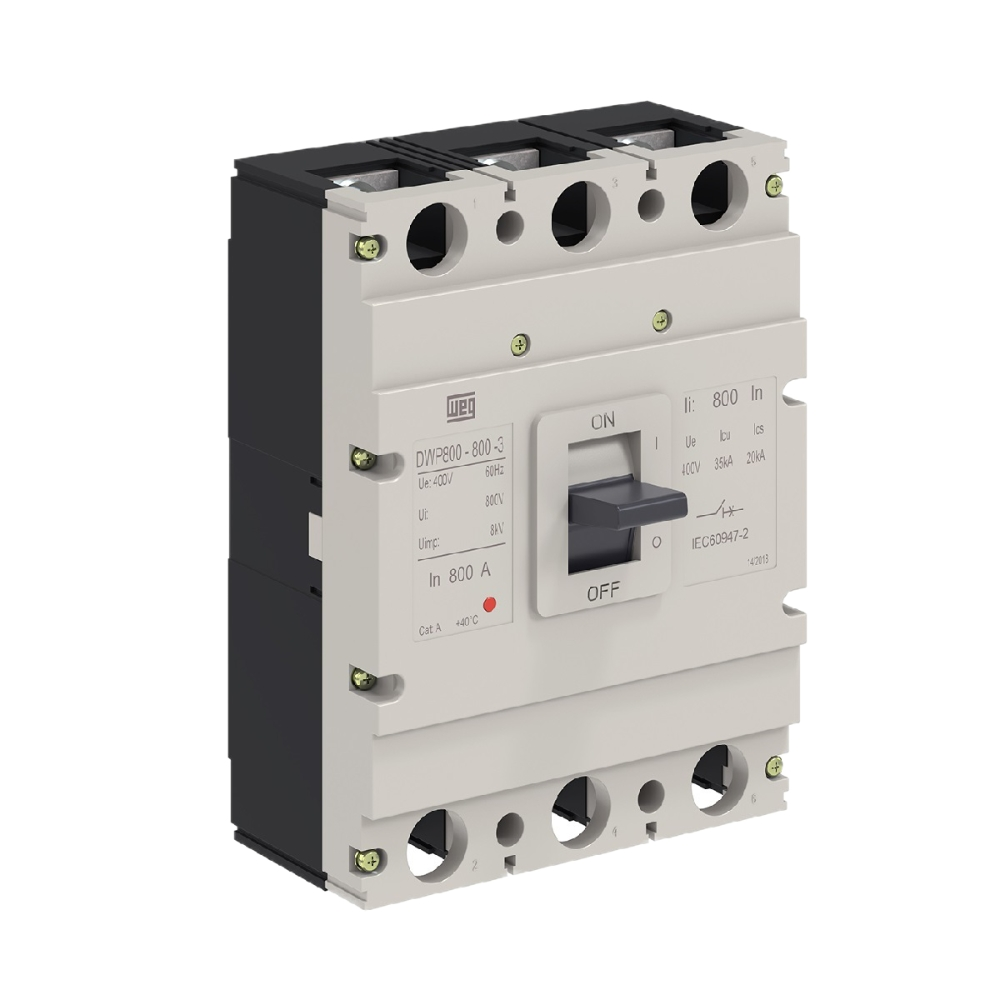 Disjuntor Caixa Moldada Tripolar DWP800L-800-3 14256868