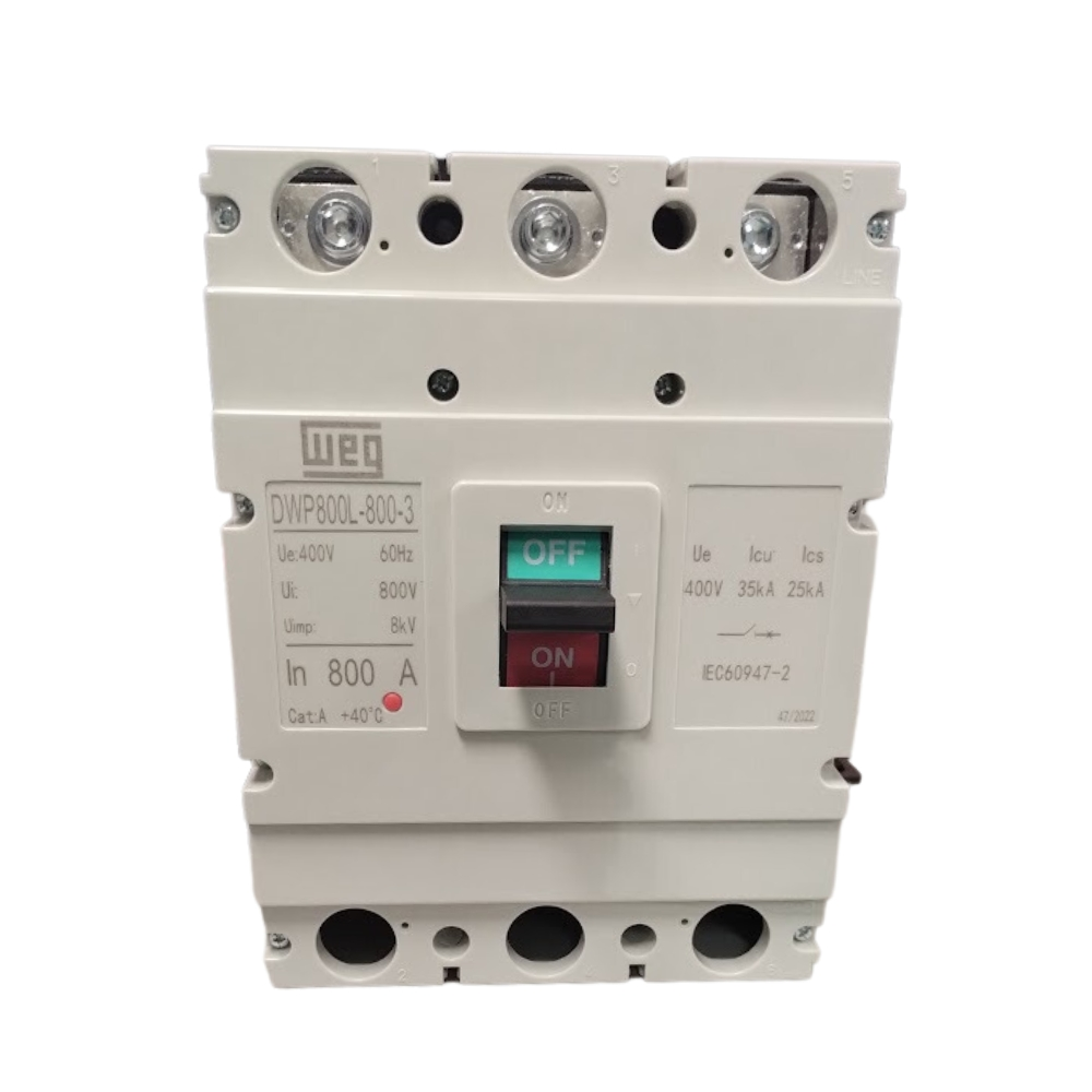 Disjuntor Caixa Moldada Tripolar DWP800L-800-3 14256868